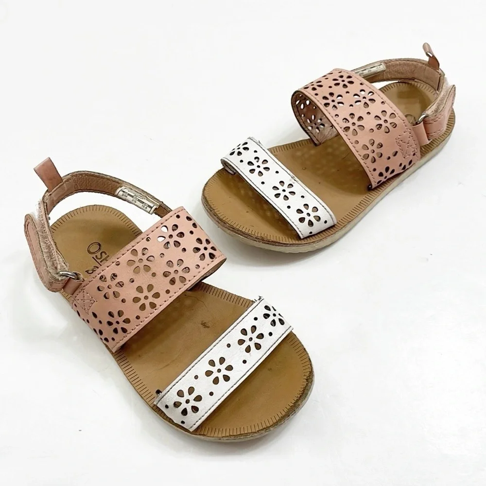 OshKosh B'gosh toddler girls laser cut sandals